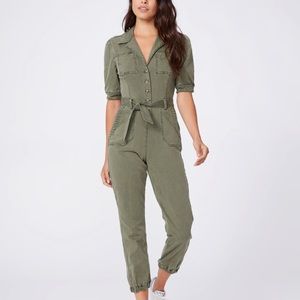 Paige Maysie Jumpsuit in Vintage Ivy